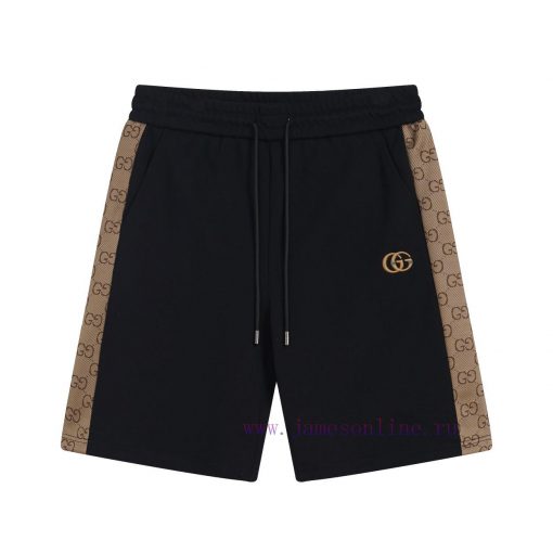 Gucci Gucci2024SS New Knitted Shorts Customized Fabric Jacquard Knitting Technology Embroidered uijnq7kg