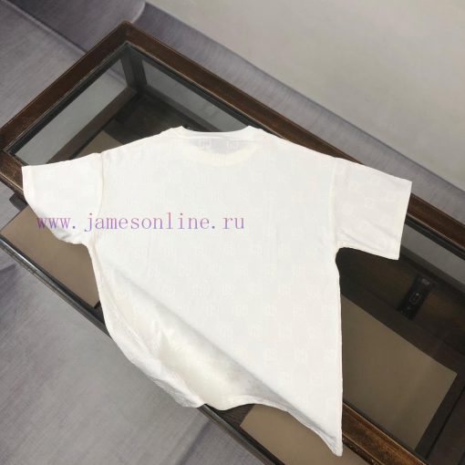 GUCCI 25ss Towel Velvet Round Neck Short Sleeve T-shirt - Couple's Style - Carefully Made Of Co tcwlqct5 - Image 10