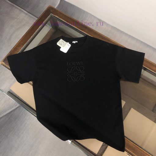 LOEWE 2025 Early Spring New Unisex Short Sleeved T-shirt Simultaneously Released With Customize 1pgiv0c6 - Image 2