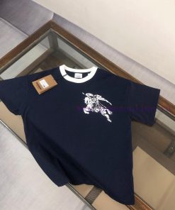 C Burberry 2025ss Early Spring New Versatile Short Sleeved T-shirt For Men And Women Featuring rl2o4oqq