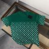 Louis Vuitton/LV 25ss New Gradient Printed Short Sleeved T-shirt~Customized Fabric For Customer tou4i0au
