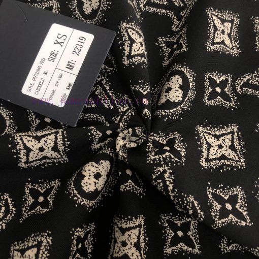 Louis Vuitton/LV 25ss Same Style Round Neck Short Sleeved T-shirt Custom Cotton Fabric~Thick Th expef67r - Image 6