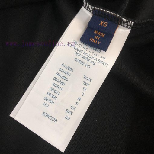 Louis Vuitton/LV 25ss Same Style Round Neck Short Sleeved T-shirt Custom Cotton Fabric With Bra 8avie16a - Image 7