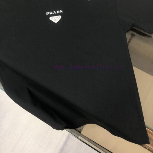 PRA * DA PRA 25ss Same Triangle Iron Label Series Round Neck Short Sleeve T-shirt~Customized Fa c7irnue4 - Image 7