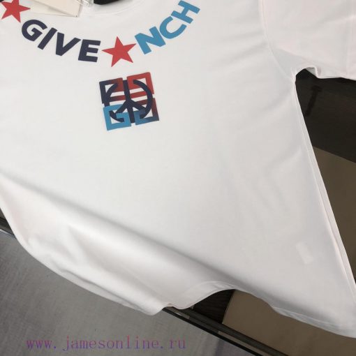 GIV * ENCHY 25ss Round Neck Short Sleeved T-shirt - Available For Customization. The Thick And 5baklacp - Image 8