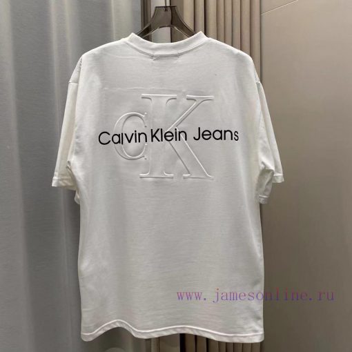 New Model 881260g Double YarnCK Relief Shoulder Loose Fit Exquisite Embroidered Small Logo On T cipqzs6h - Image 5