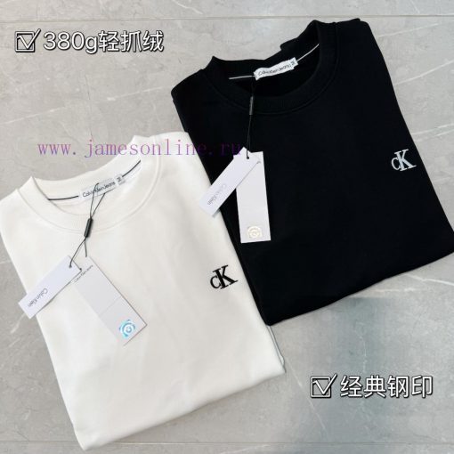 New Model 311 380g Lightweight FleeceCK Relief Shoulder Loose Fit Exquisite Embroidered Small L a723d1hm - Image 8