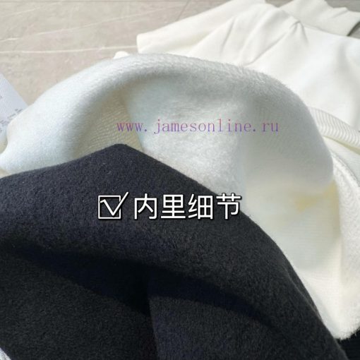 New Model 311 380g Lightweight FleeceCK Relief Shoulder Loose Fit Exquisite Embroidered Small L a723d1hm - Image 9