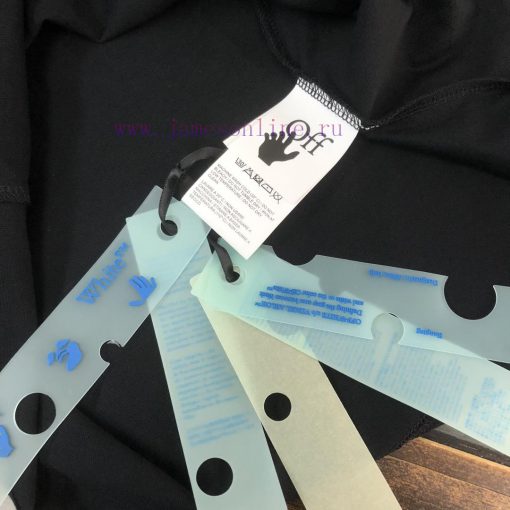 OFF-WHITE 2025ss Spring/Summer New Product Couple's Round Neck T-shirt Luxury Brand Letter LOGO lsxt5uix - Image 9