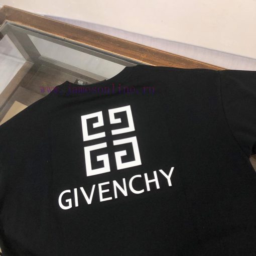 GIVENCHY 25ss Round Neck Short Sleeved T-shirt With Embossed Three-dimensional Logo Letters At zvyumd13 - Image 10