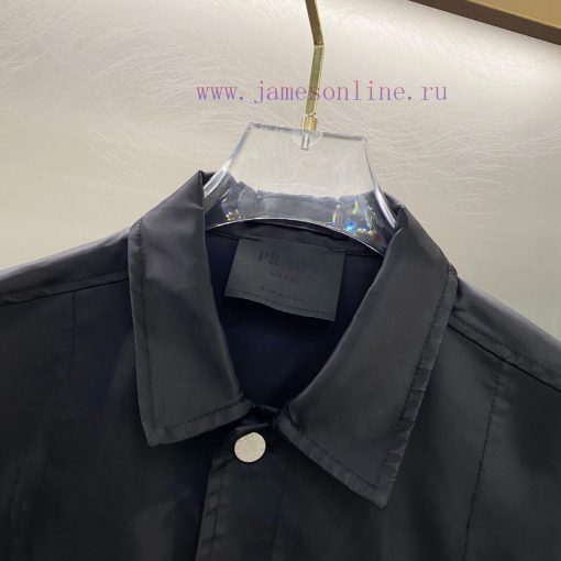 PRA Prada Double Pocket Solid Color Long Sleeve ShirtTop Tier Original Authentic Product Develo lv5dombl - Image 6
