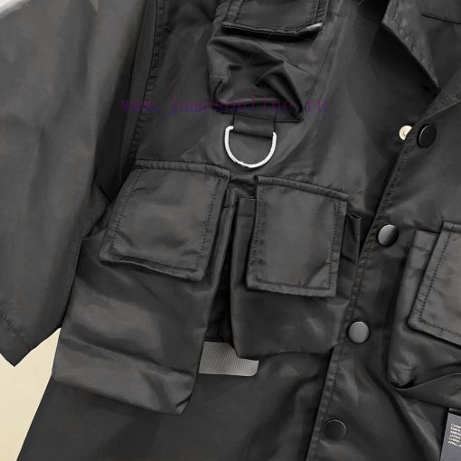 24SS Multi Pocket Battlefield Functional Style Short Sleeve PRA * Made With Iconic Innovative R zb965l1h - Image 7