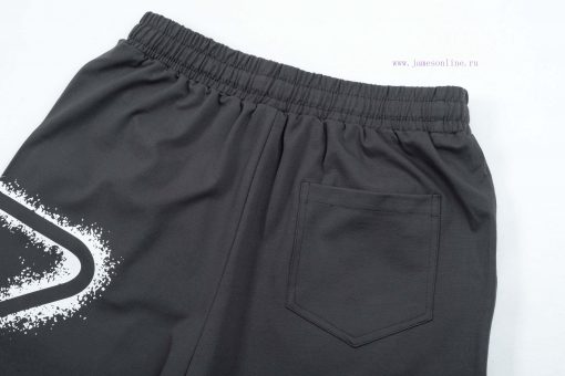 ️2025 PRADA New Knitted Shorts Customized Fabric Knitted Craftsmanship Printed Leather Logo Pat eu1b4xd1 - Image 5