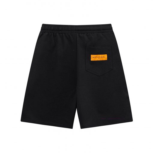 ️2025 LV New Knitted Shorts Customized Fabric Embroidered Logo Pattern With Knitted Craftsmansh 37nc8m56 - Image 3