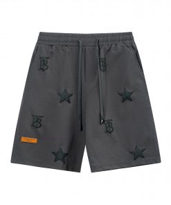 ️2025 Burberry Burberry New Knitted Shorts Customized Fabric Knitting Technology Foam Printing 3ld3dhq8