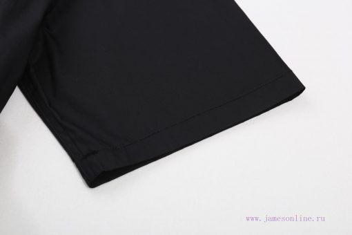 BLCG 24SS Dissolved Coke Short Sleeve Shirt Fixed Dyeing High Density Pure Cotton Poplin Fabric 4bvk1229 - Image 7