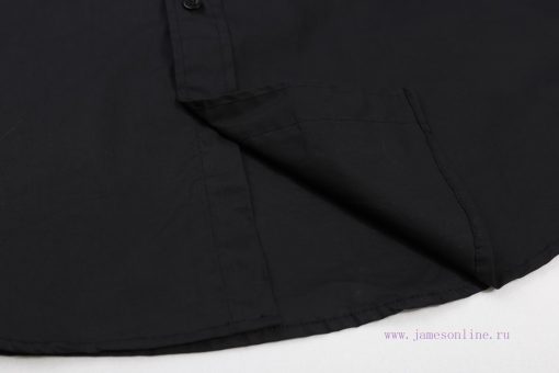 BLCG 24SS Dissolved Coke Short Sleeve Shirt Fixed Dyeing High Density Pure Cotton Poplin Fabric 4bvk1229 - Image 8