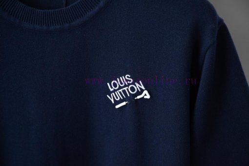 High-qualityLv 2025 Spring/Summer Pin 🧷 Short Sleeved Knitted Official Website Same Custom Swea 9z5jdeh2 - Image 5