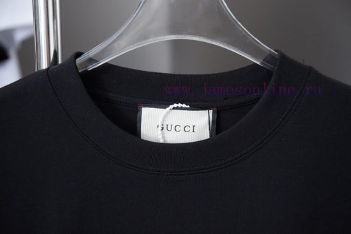 Gucci 25SS Early Spring New Collection Classic Double G Velcro Thick Short SleeveLight Luxury F ksvbupxc - Image 4