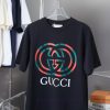Gucci 25SS Early Spring New Collection Classic Red Green Double G Printed Short SleeveLight Lux w2f5q89c