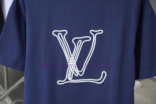 LV Louis Vuitton 25SS Early Spring New Knot Embroidered Short Sleeved ShirtLight Luxury Fashion 85q1caaz - Image 7