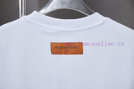 LV Louis Vuitton 25SS Early Spring Ski Series Round Neck New Volcanic Stripe Clover Printed Iro qp44cei1 - Image 8
