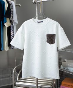 High-qualityLV 25 SS Spring/Summer Round Neck Fashionable Short Sleeve T-shirt Synchronized Wit yvz6ei0q