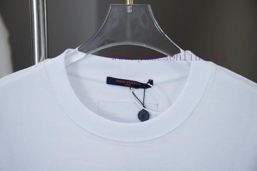 LV Louis Vuitton 25SS Early Spring New Collection With Embroidered Printed Short SleevesLight L oh0mpy14 - Image 4