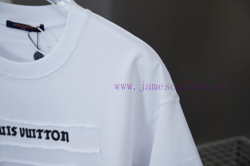 LV Louis Vuitton 25SS Early Spring New Collection With Embroidered Printed Short SleevesLight L oh0mpy14 - Image 5