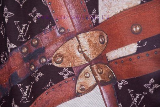 High-qualityLV 25ss Spring/Summer New Short Sleeve Depicting LV Palm Tree Inlaid Pattern Incorp ettgvv2d - Image 6