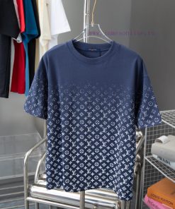 High-qualityLv 2025 Early Spring New Item Louis Vuitton MONOGRAM Vintage Gradient Short Sleeved taacc9n6