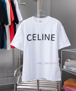 High-qualityCEL25 Early Spring New T-shirt Classic Logo Letter Pattern Short Sleeve Official We 6jxz986v