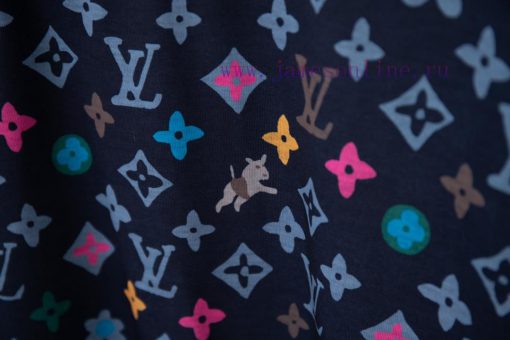 High-qualityThe LV Tyler Co Branded Series Of Puppies Features A Full Printed LOGO Short Sleeve g7ytnv64 - Image 7