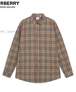 Top Level Detailed Images Official Website QualityBurberry Plaid Classic Elements New Shirt Off id08k470