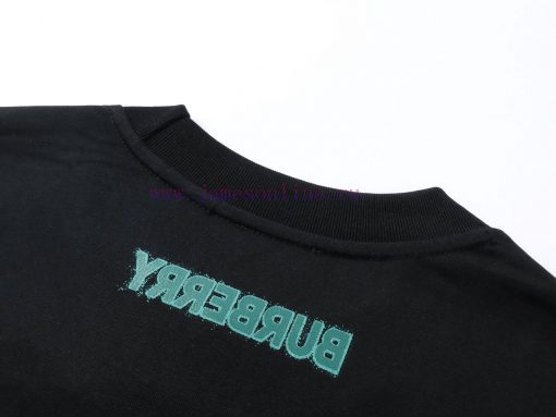 Top Level Detailed Images Official Website QualityBurberry Mosaic War Horse Printed Short Sleev myow2jfr - Image 8