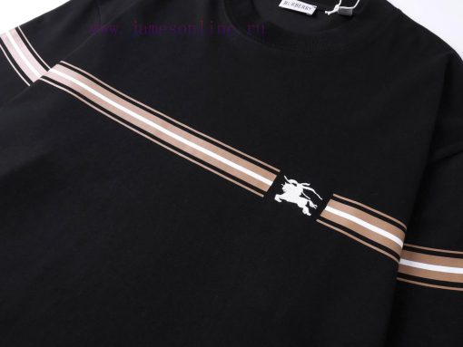 Top Level Detailed Images Official Website QualityBurberry Striped Print Paired With Classic Wa 4doj1v49 - Image 5