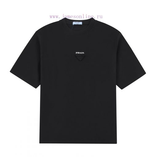 PRADA Fabric Made Of 100% CottonSizes XS S M LColor Black White Dark GreyPrada's New Spring And 9325o3kc