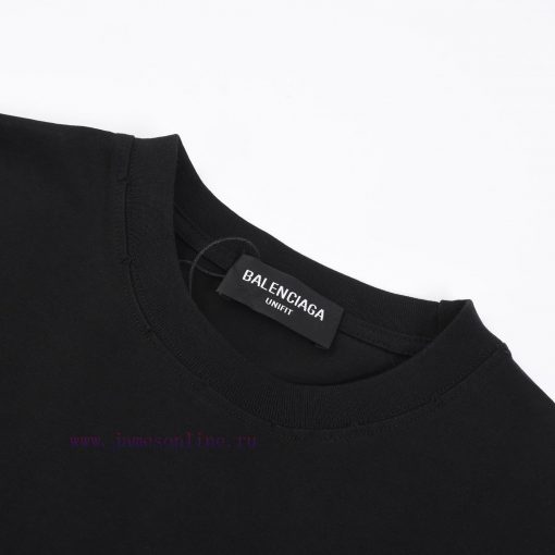 BALENCIAGA Fabric Made Of 100% CottonCode XS. S. M.LColor Black White Plum RedThe New Spring An 0ht2y5zf - Image 4