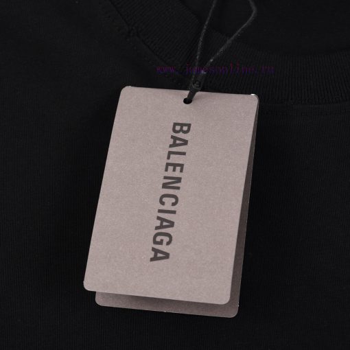 BALENCIAGA Fabric Made Of 100% CottonCode XS. S. M.LColor Black White Plum RedThe New Spring An 0ht2y5zf - Image 6