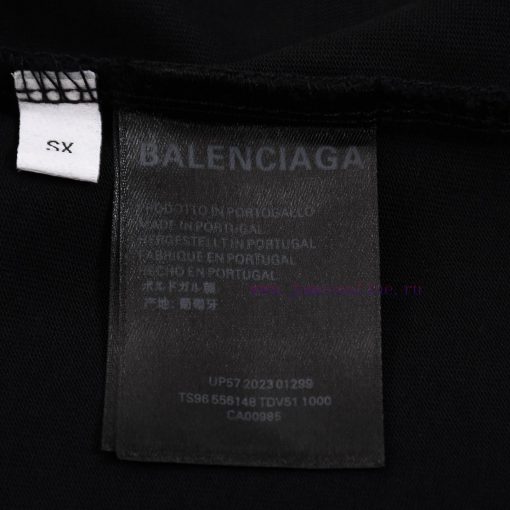 BALENCIAGA Fabric Made Of 100% CottonCode XS. S. M.LColor Black White Plum RedThe New Spring An 0ht2y5zf - Image 8