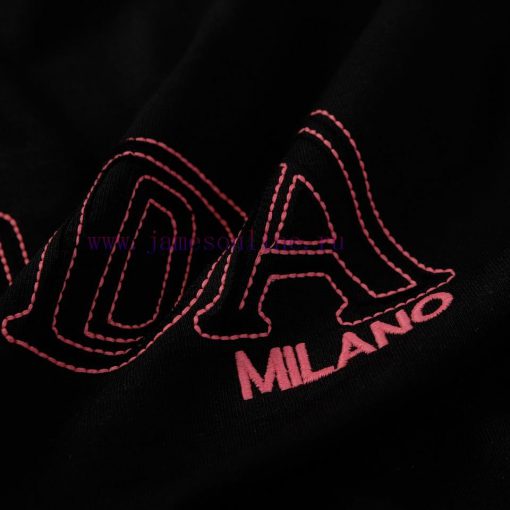 PRADA~Prada's New Two-layer Patch Embroidery Classic Short Sleeved Fashion For Both Men And Wom h4c8v1se - Image 7