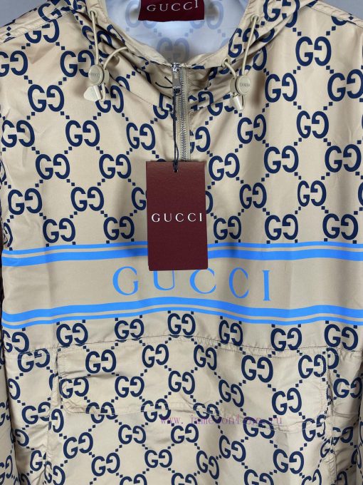 GUCCI 2025SS Early Spring Lightweight Nylon Printed Hooded JacketThis Item Is Inspired By The G gx91d3e0 - Image 4