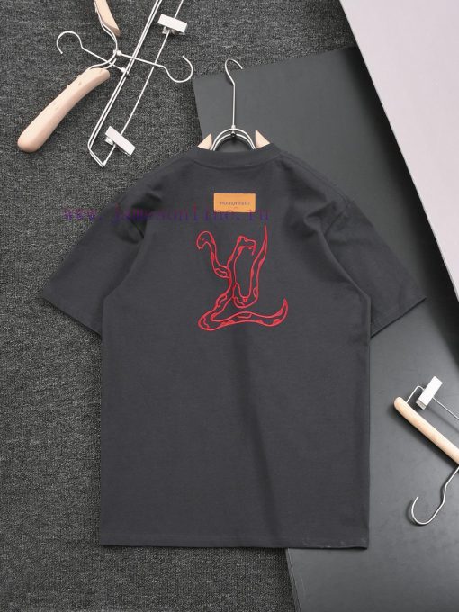 R-9501 Lvjia's New Snake Year Limited Edition T Is Available In High-quality Combed Pure Cotton d27rbvcq - Image 3