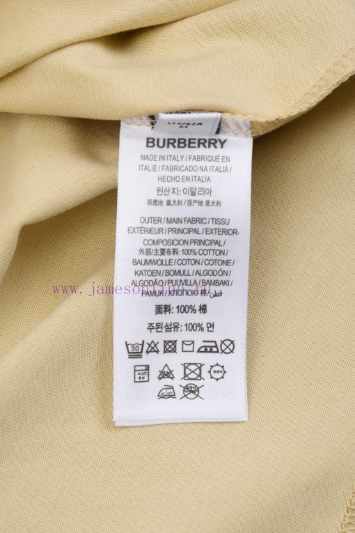 R-9508 Burberry/Burberry's Early Spring New Year Of The Snake Limited Edition Short Sleeved Shi uqalihl6 - Image 11