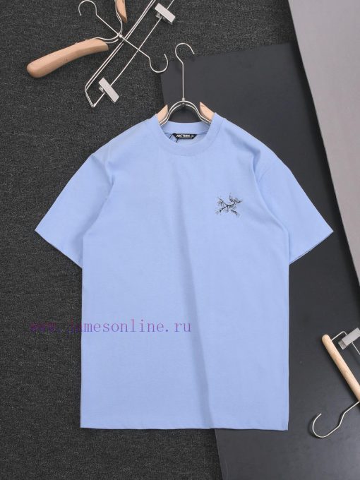 R-9522 2025ss ARC'TERYX Archaeopteryx New Short Sleeved T-shirt Hand-painted And Polka Dot Tech cr7i93lb