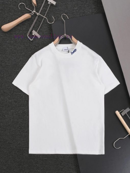 R-9507 Burberry/Burberry 2025ss Spring/Summer New Embroidered Short Sleeve Not Afraid Of Any Ch 4bpc2xve - Image 2