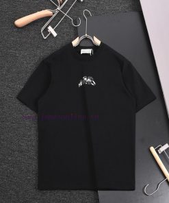 R-9513 Martin Mariela/Magira Mm6 Short Sleeved T-shirt With Embossed Digital Letters. The Lette 63sse9xf