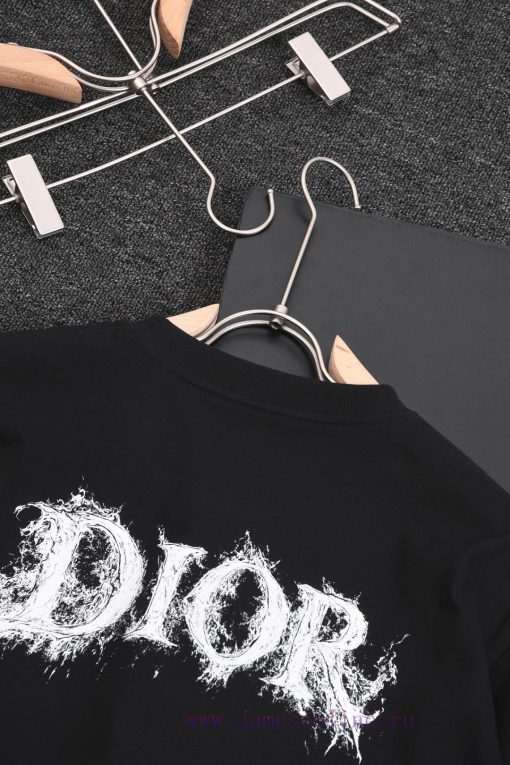 R-9527 DI * OR Dior 2025SS Couple's Short Sleeved T-shirt~Brand New Element Front And Rear Lett zn2yn20g - Image 11