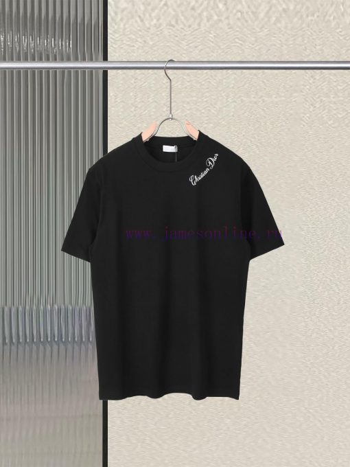 R-9530 DI * OR Dior 2025SS Couple's Short Sleeved T-shirt~Brand New Element Front And Rear Lett wfaevspk - Image 2