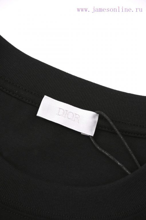 R-9530 DI * OR Dior 2025SS Couple's Short Sleeved T-shirt~Brand New Element Front And Rear Lett wfaevspk - Image 5